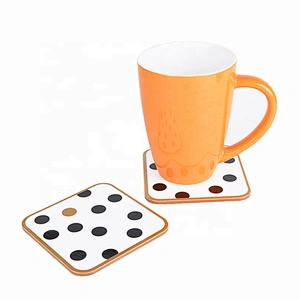 Custom cork coaster for wine cup/Eco-friendly cork paper coaster /personalized logo mat pad for tea cup