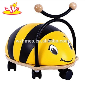 Wholesale fashionable sheep shape wooden baby walking toy used in home or outdoor W16A009