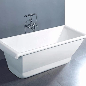 New arrival one person small portable acrylic hot tub modern bathtub