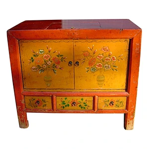 China Furniture Hand Painted Mongolia Bufet