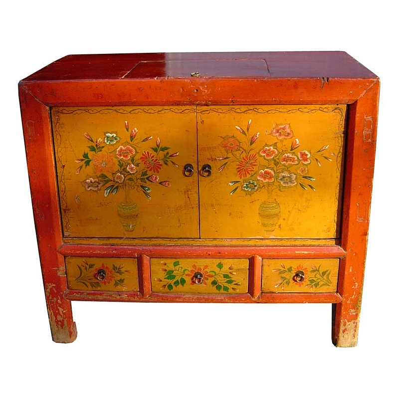 China Furniture Hand Painted Mongolia Bufet