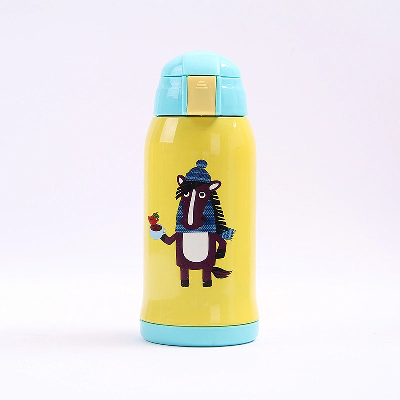 GOOD quality 600ml food grade vacuum mug with straw for children and baby