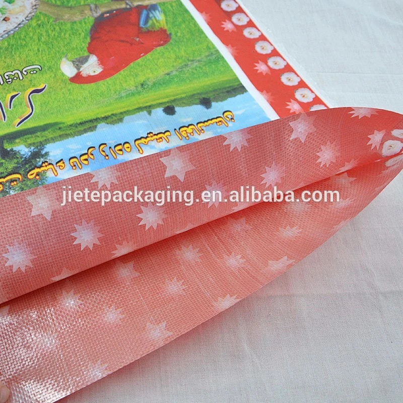 China woven PP polypropylene bulk bag sacks for packing rice