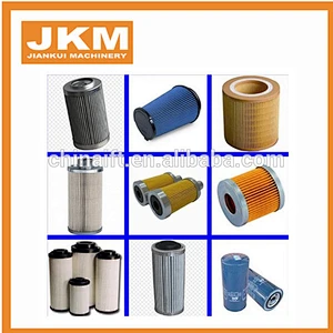 hydraulic filter element for excavator engine parts