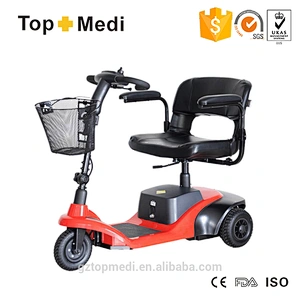 Topmedi TEW123 adult electric mobility scooter 3 wheel motorcycle scooter