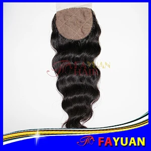 Dyeable 10 inch to 20 inch wholesale cheap stock silk base closure