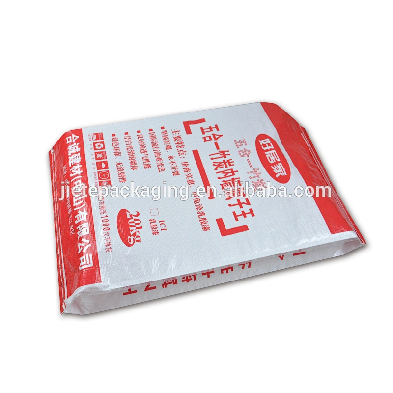 50kg bag size of cement, putty with valve port