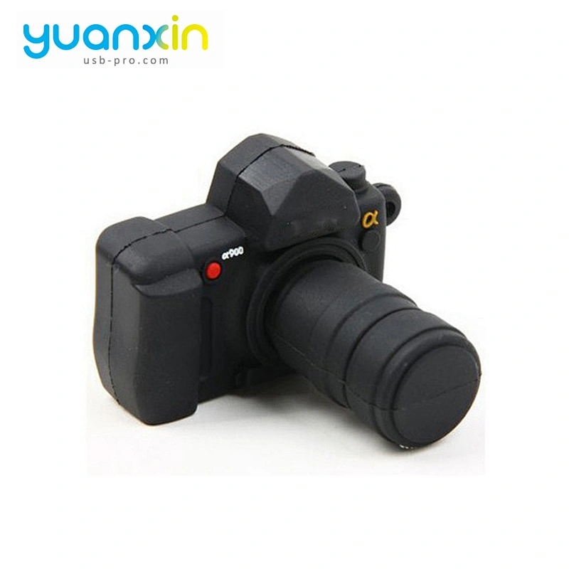 Large quantity plastic camera shape 1gb 8gb 16gb 32gb 64gb usb flash drive import