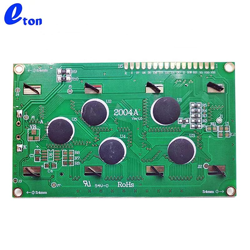 20x4 character 2004 FSTN Transflective lcd module display