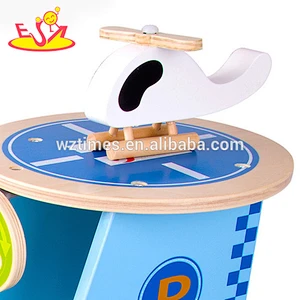wholesale high quality children pretend play wooden toy truck game for sale W04B027