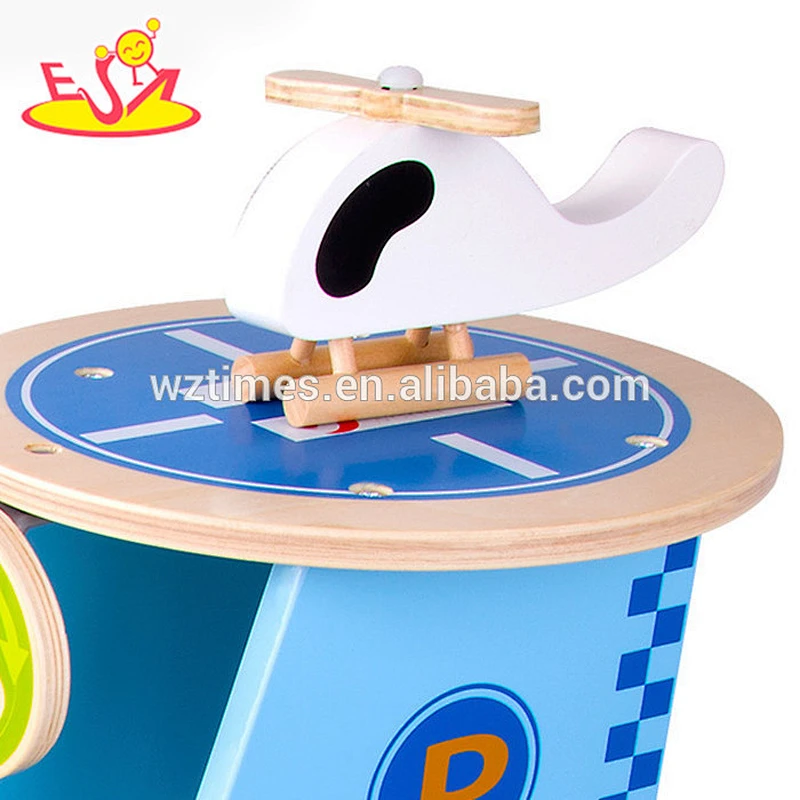 wholesale high quality children pretend play wooden toy truck game for sale W04B027