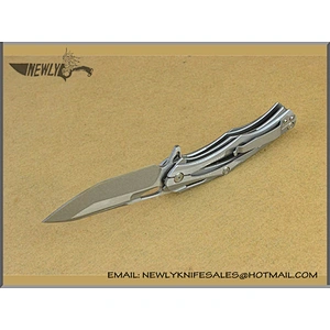 Stainless Steel Survival Knife Tactical Folding Utility Knife