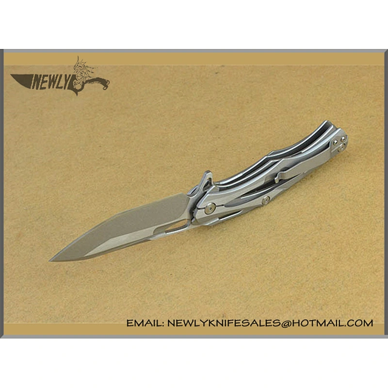 Stainless Steel Survival Knife Tactical Folding Utility Knife