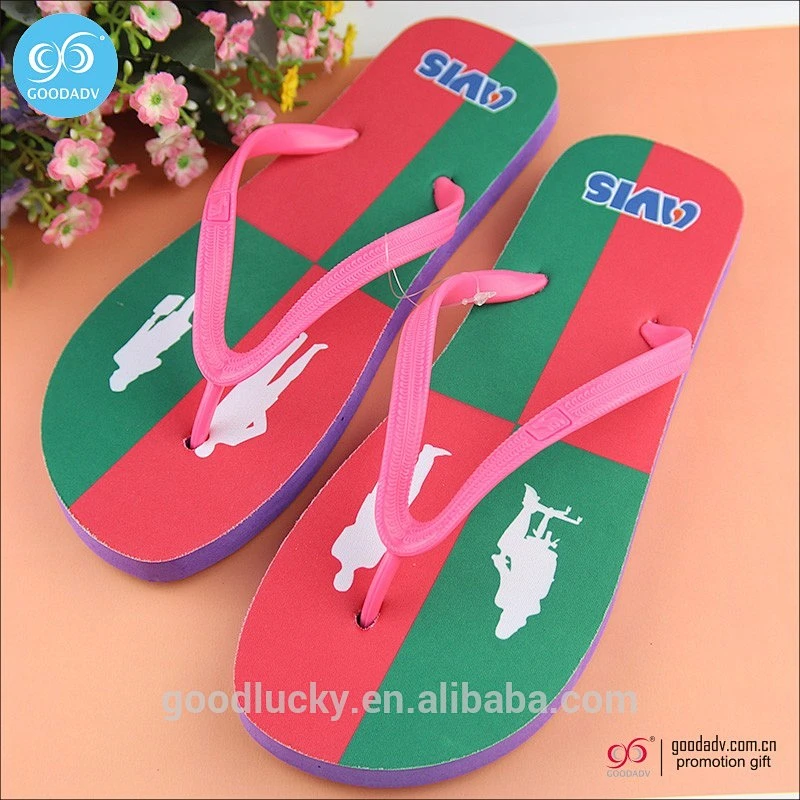 Home Bedroom OEM Women Flat Slippers for Lady