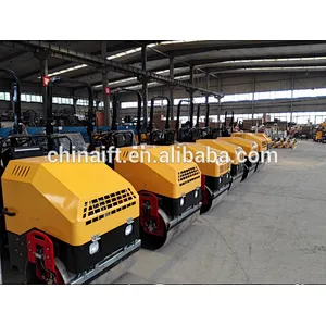 TUV approved 3000kg asphat double drum road roller
