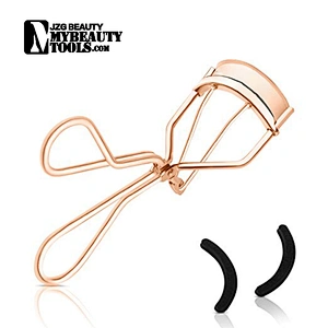 Stainless steel eyelash glitter curler private label