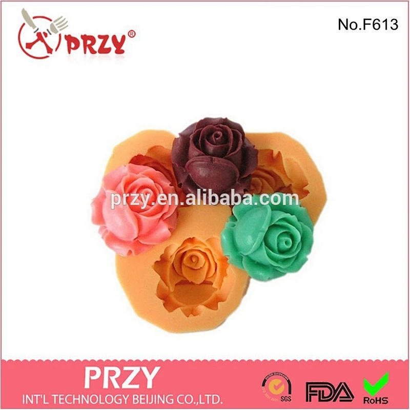 Flower silicone mini cake mold craft mold