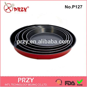 round shape non-stick cake pan , non-stick carbon steel cake pan