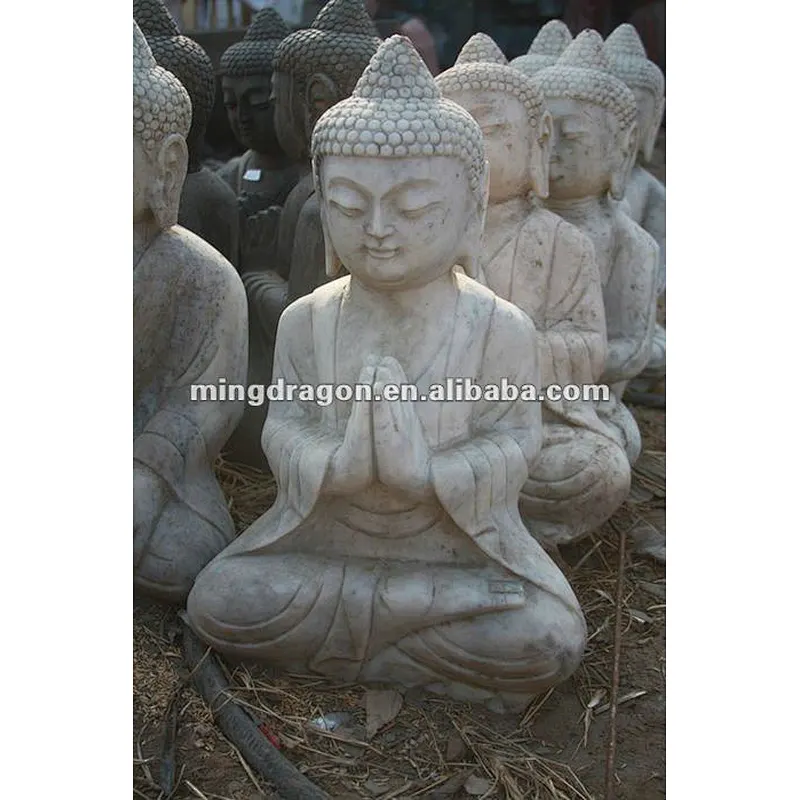 Chinese antique stone caving buddha