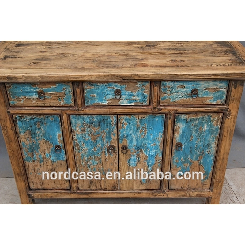 Chinese Antique Recycled Solid Wood Living Room Cabinet