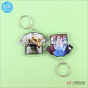 clear acrylic photo keychain/ blank acrylic keychain/custom acrylic keychain