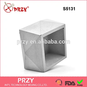 S5131 PRZY silicone concrete molds silicone Geometric molds silicone planter vase molds in Beijing