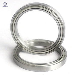 Low Noise Deep Groove Ball Bearing Double Steel Shields Ball Bearing