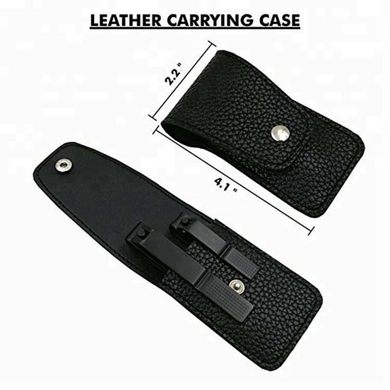 Cheap black nail clipper set stainless steel kits