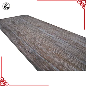 wholesale rustic reclaimed pine wood distrssed furniture dining room table