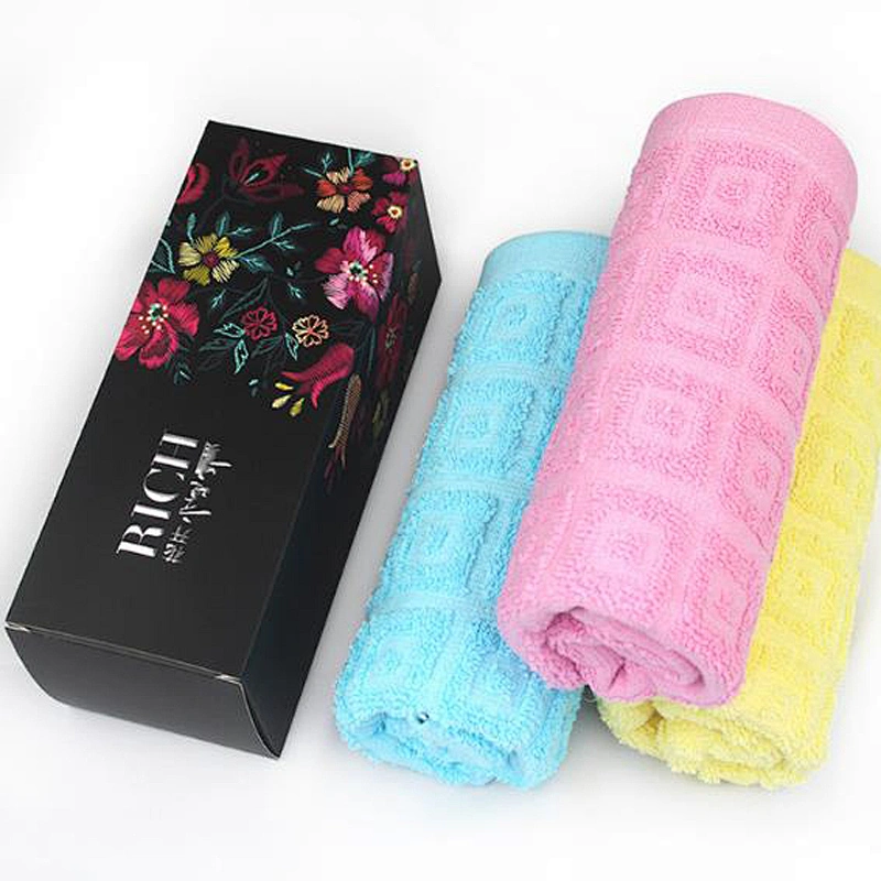 Free Sample China Supply 100% Cotton Towel Wholesale Color Towels Customized Logo Bath Towels