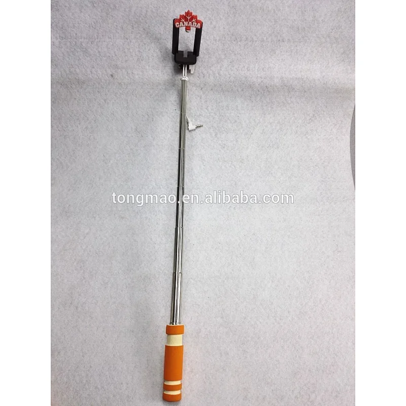 Good quality lovely factory's competitive price cable selfie stick monopod