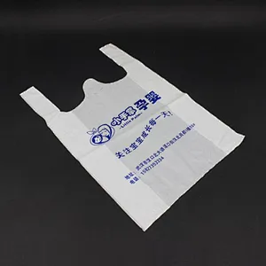 Accept custom PE plastic bag supermarket use