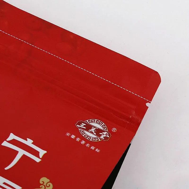 Red stereo packaging bag for Chinese wolfberry dates