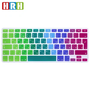 Hot Ombre Design Russian Silicone Computer Keyboard Dust Cover  for Macbook Pro 13/15