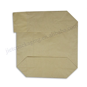 Industrial use multilayer brown kraft paper bags cement