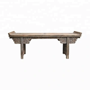 chinese antique rustic old elm altar table living room furniture