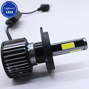 Auto Parts 12v COB H1 H3 H7 H4 4Sides Led Car Headlight