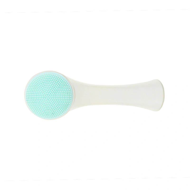 Professional Makeup brushes synthetic hair and silicone double sides face cleaning brush oval multi-purpose makeup brush