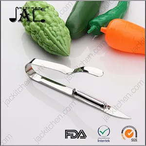 Professional Practical Stainless Steel Garlic Press Peeler