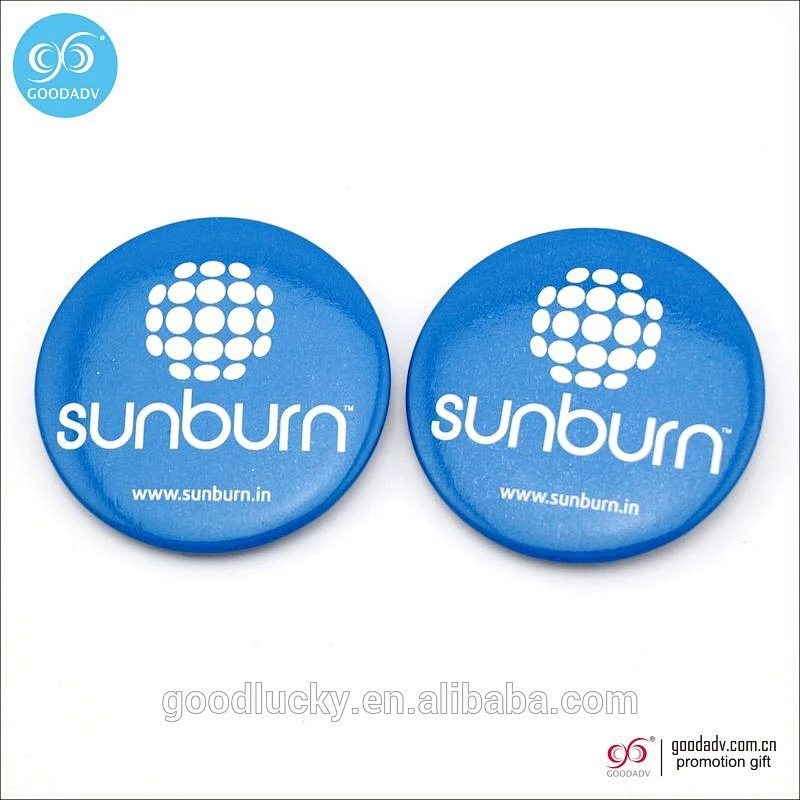 tinplate badge button plastic badge button pin