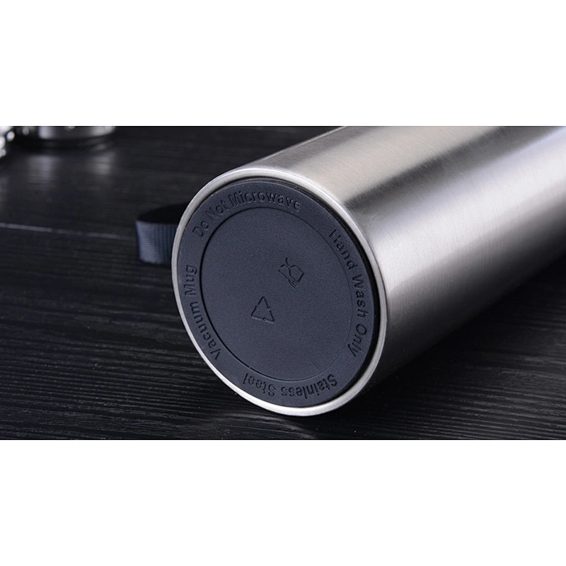 Shiny stainless steel material business vacuum flask for promotional