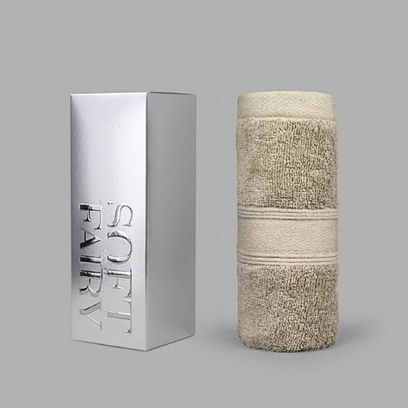 Wholesale  Pure  Cotton Face Towel With Elegant Embroidery For Travelling