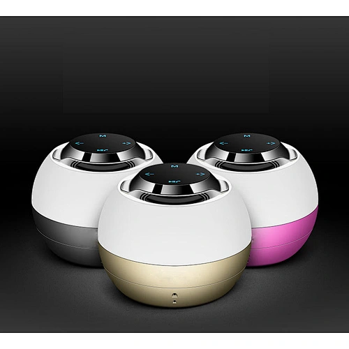 2019 High quality Custom Mini Microphone Multifunctional Wireless Woofer Speakers Portable Outdoor Mushroom Speaker with LED