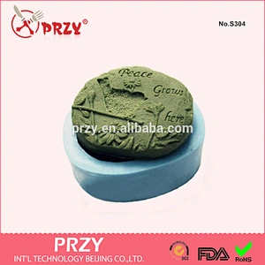 handmade art craft Grinding stone soap mold