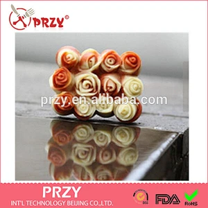 S7008 PRZY best-selling silicone soap molds loaf roses soap molds