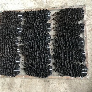 5 stars good feeback top quality wholesale malaysian hair unprocessed kinky curly virgin hair weave