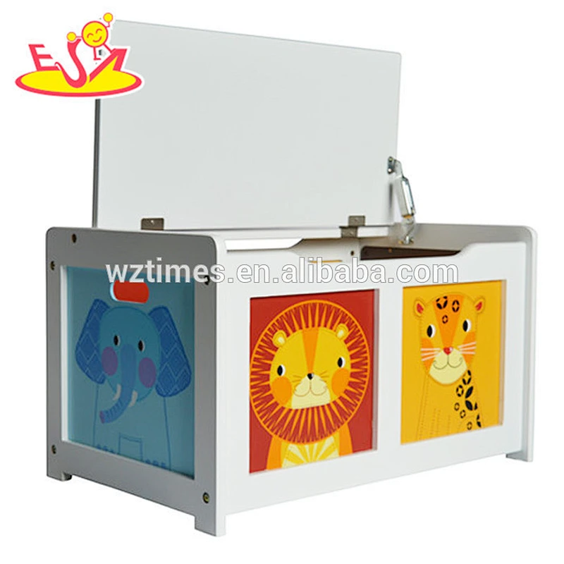 wholesale hottest sale kids wooden storage box high quality children wooden storage box W08C138