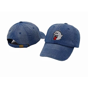 Custom Suede Material 2D Embroidered Dad Hats