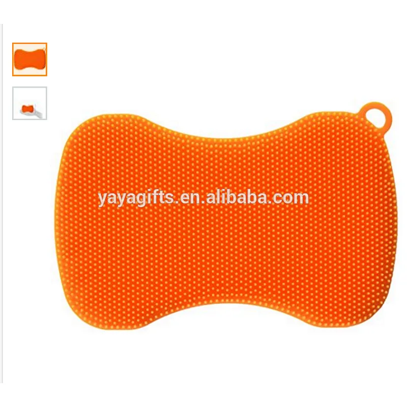 Direct factory Clean Silicone Scrubber Sponge