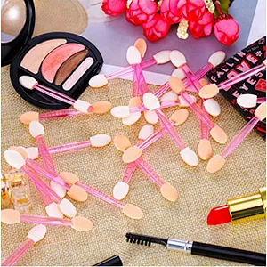 Double-Ended Makeup Eyeshadow Brush Applicator Set